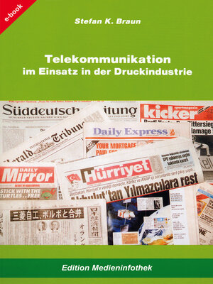 cover image of Telekommunikation im Einsatz in der Druckindustrie